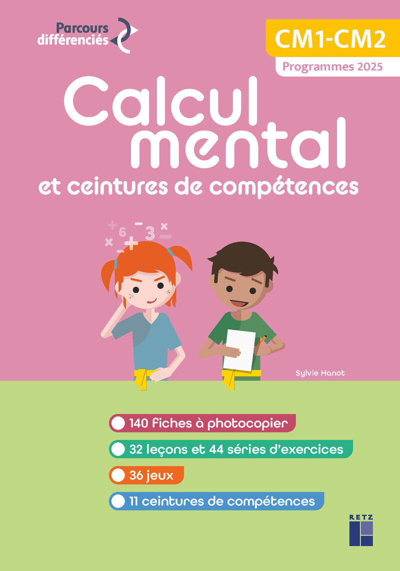 Calcul mental et ceintures de compétences CM programmes + ressources numériques