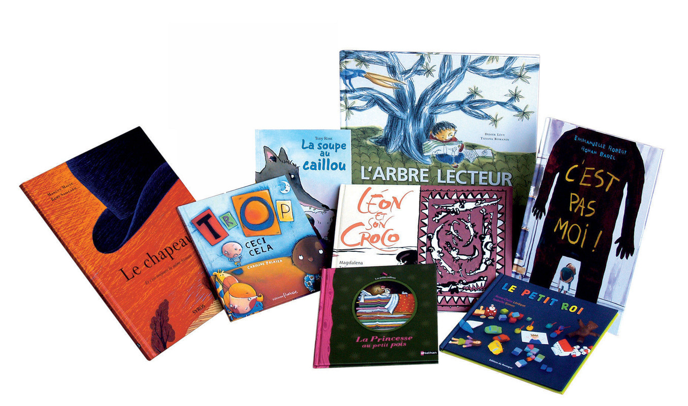 Pack de 8 albums A l'école des albums serie bleue