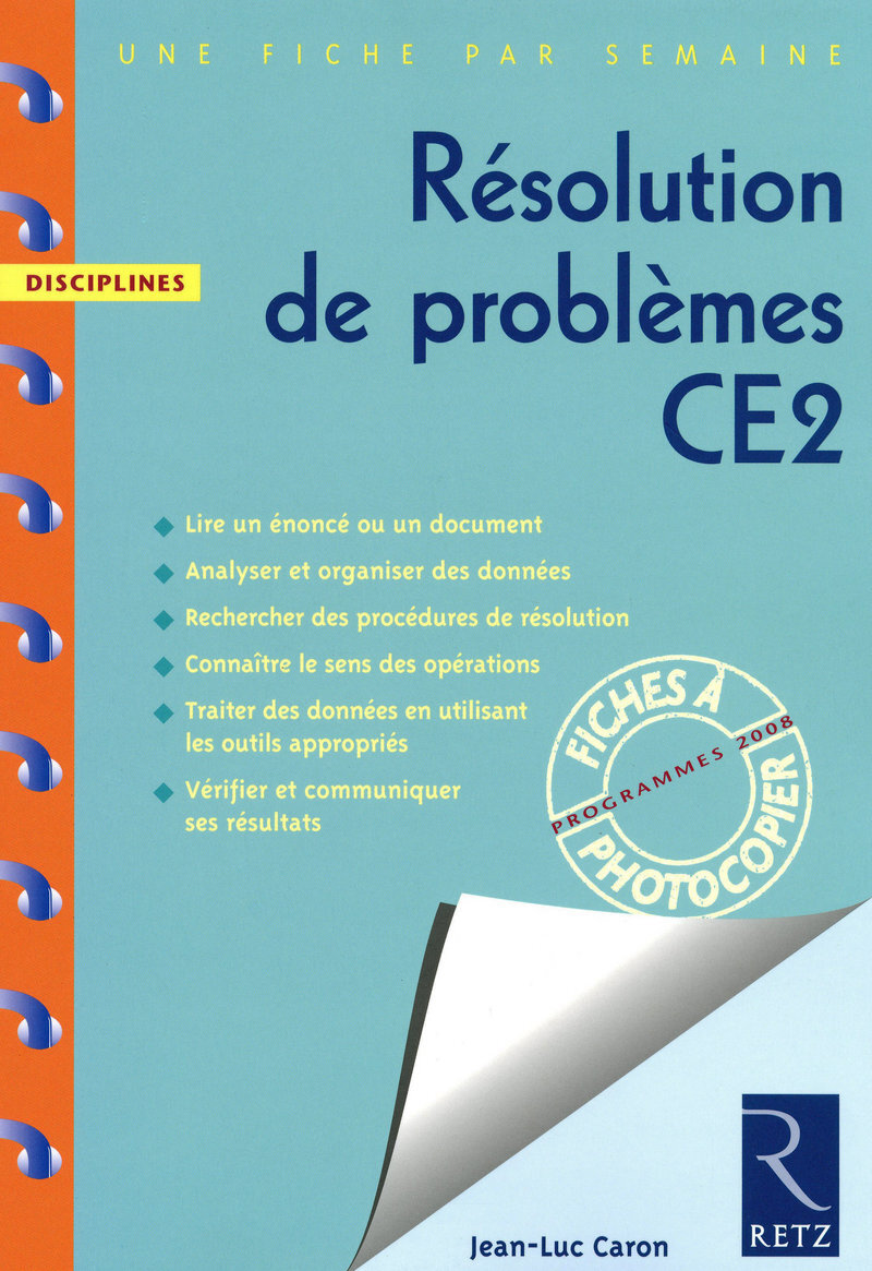 Résolution de problèmes CE2 Disciplines