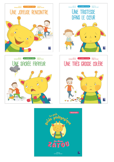 Les albums de Zatou - 4 albums + livret pédagogique + téléchargement