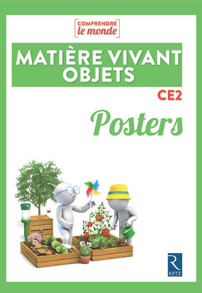 Posters Matière vivant, objets CE2