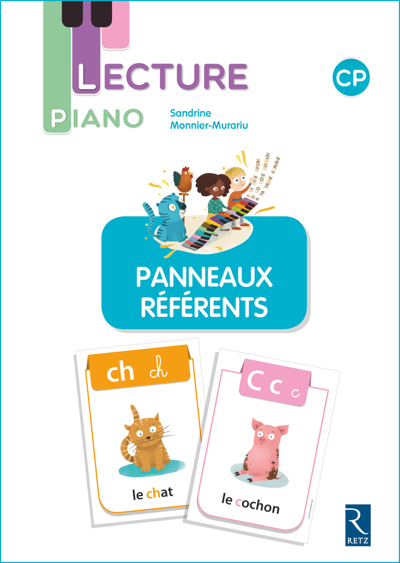 Lecture piano CP - Panneaux référents