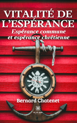 Vitalité de l'espérance. espérance commune et espérance chrétienne.
