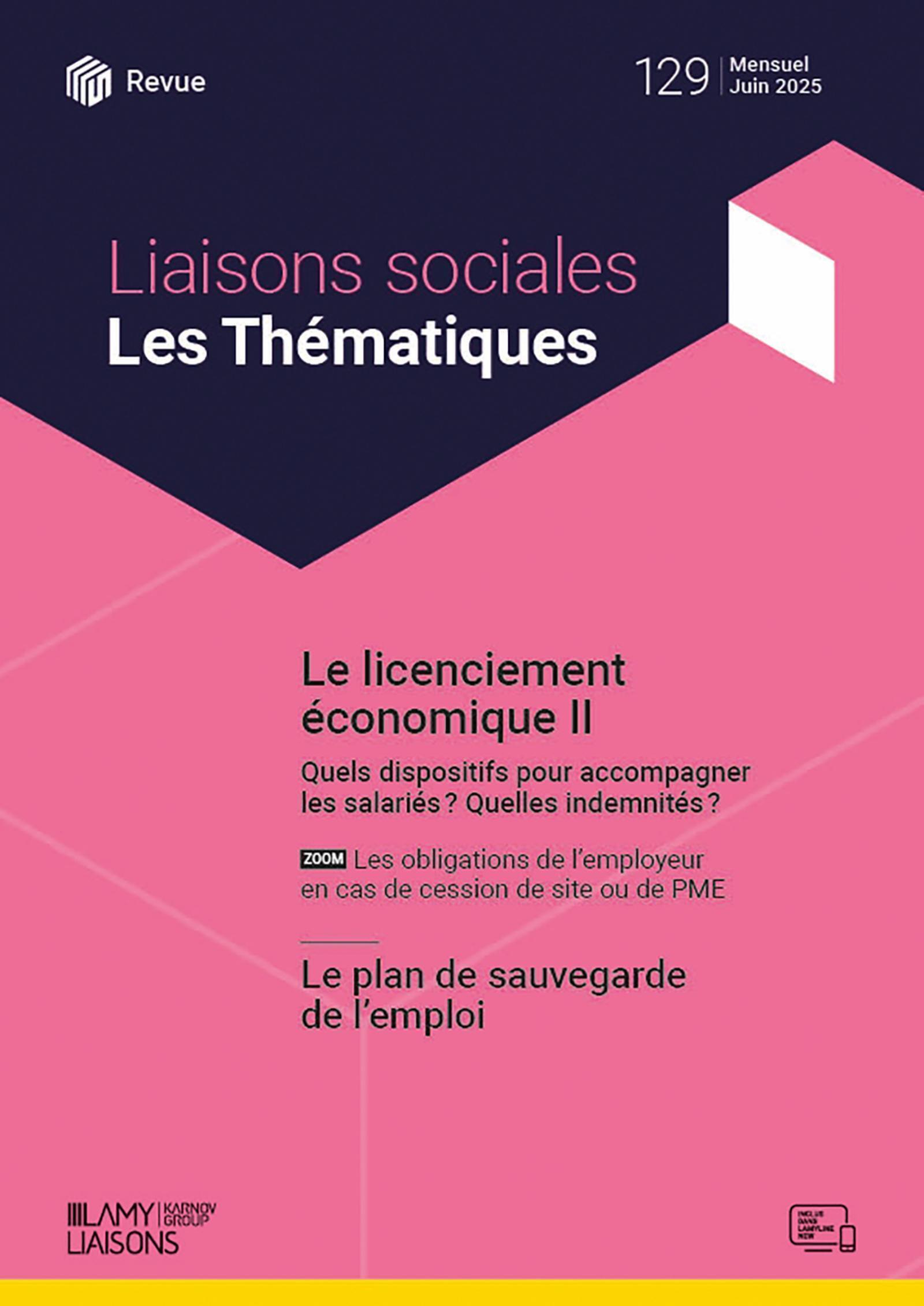 Le licenciement économique II