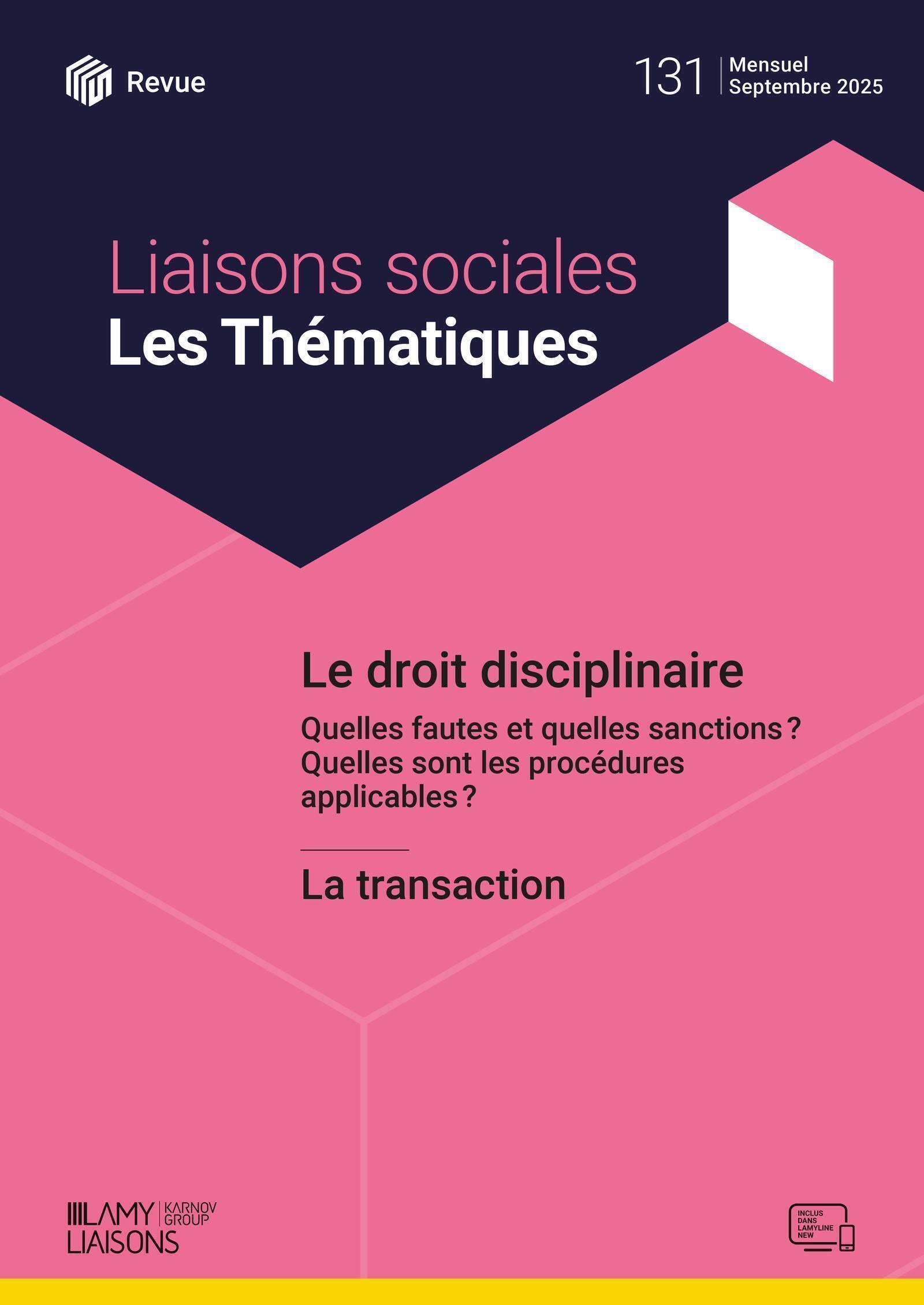 Le droit disciplinaire