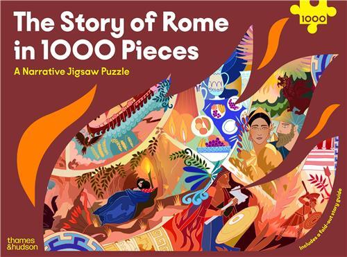 The Story of Rome in 1000 Pieces /anglais