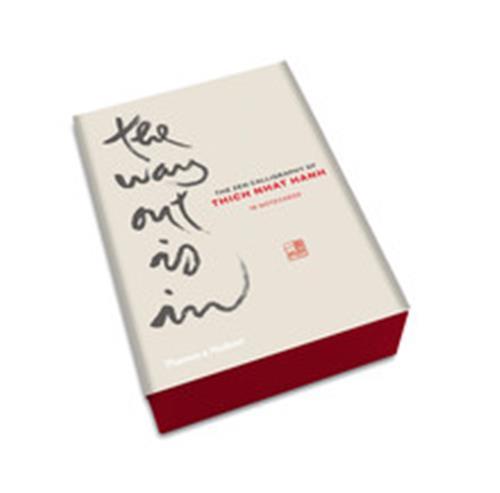The Way Out is In 16 Notecards - The Zen Calligraphy of Thich Nhat Hanh /anglais