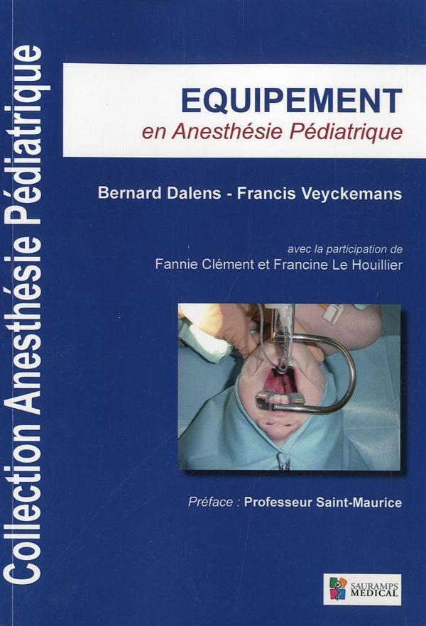 EQUIPEMENT EN ANESTHESIE PEDIATRIQUE