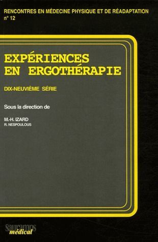 EXPERIENCES EN ERGOTHERAPIE 2006