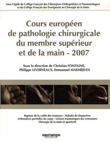 COURS EUROPEEN DE CHIRURGIE DE LA MAIN