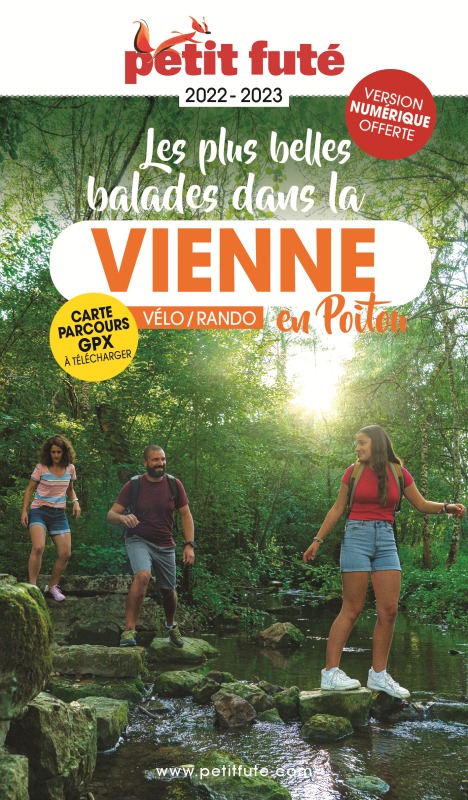 Guide Balades à vélo Vienne 2022-2023 Petit Futé