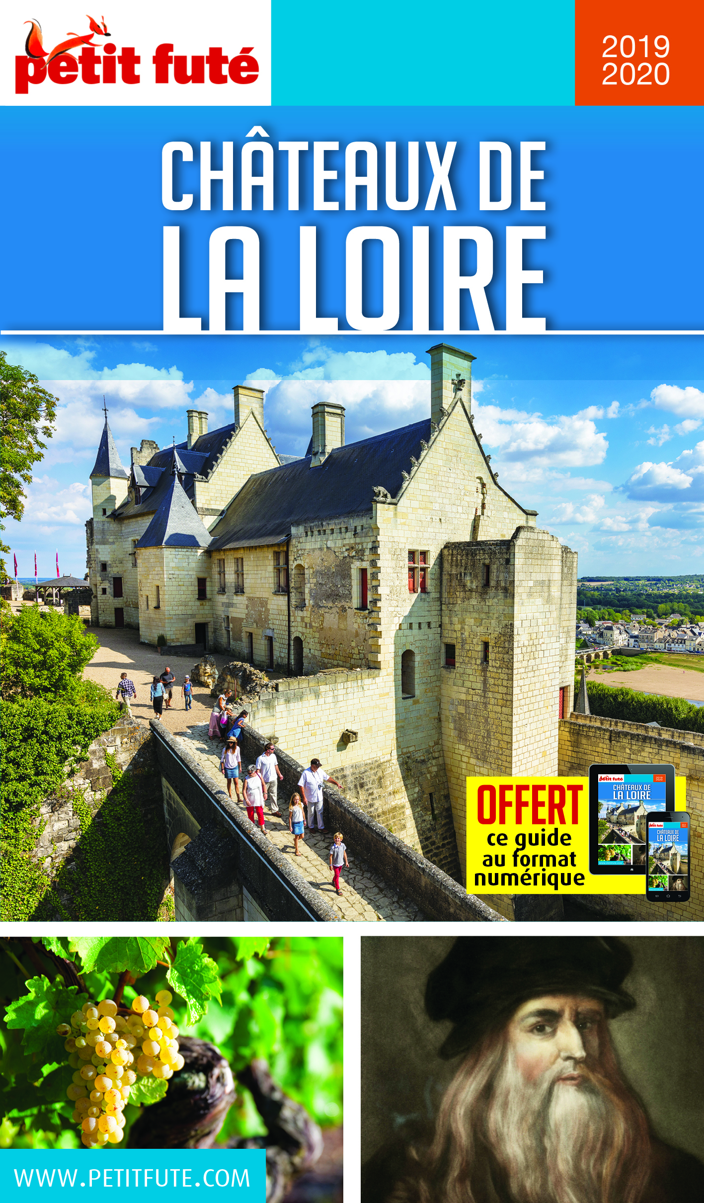 chateaux de la loire 2019 petit fute+offre num