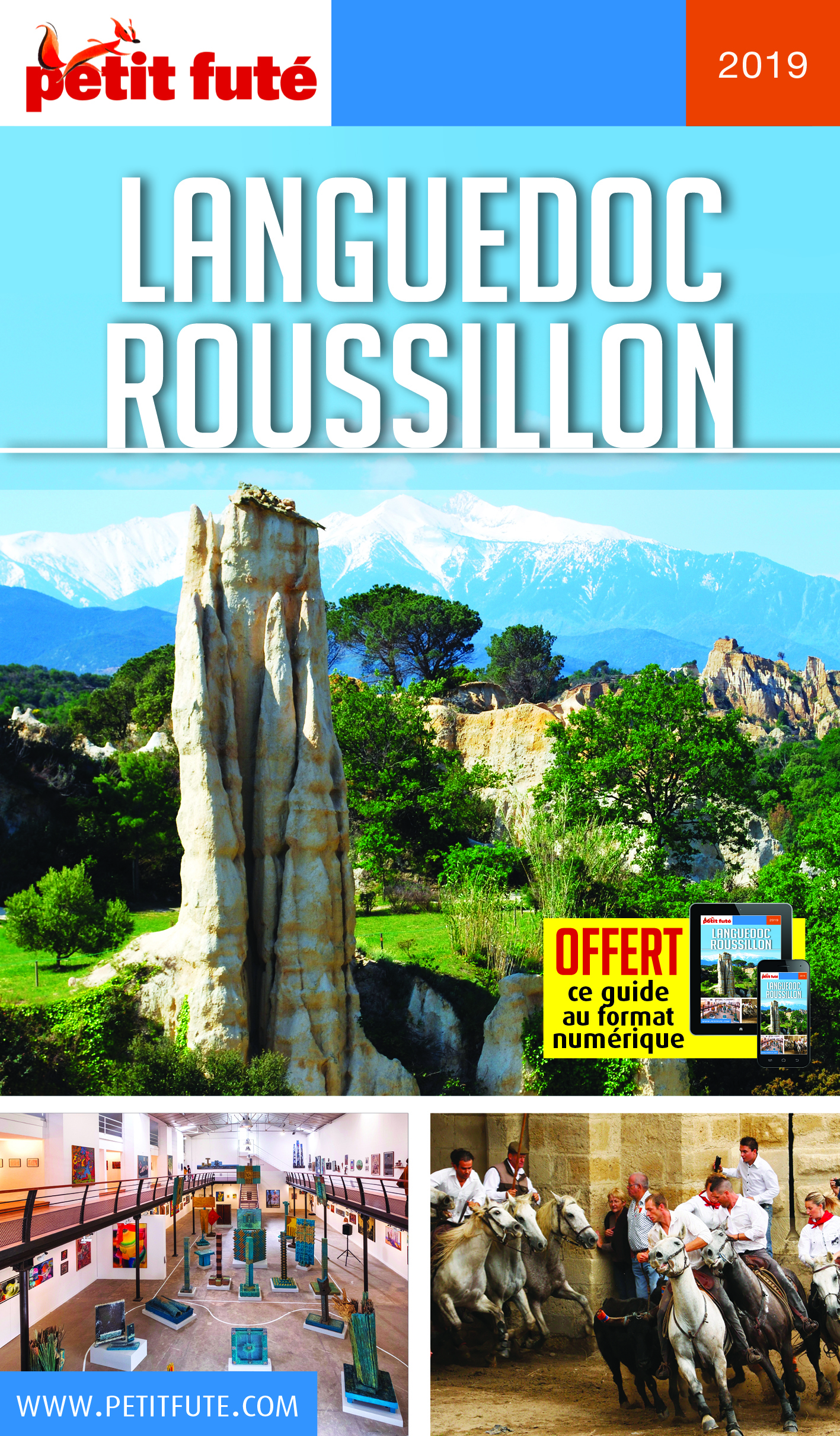 languedoc roussillon 2019 petit fute + offre num