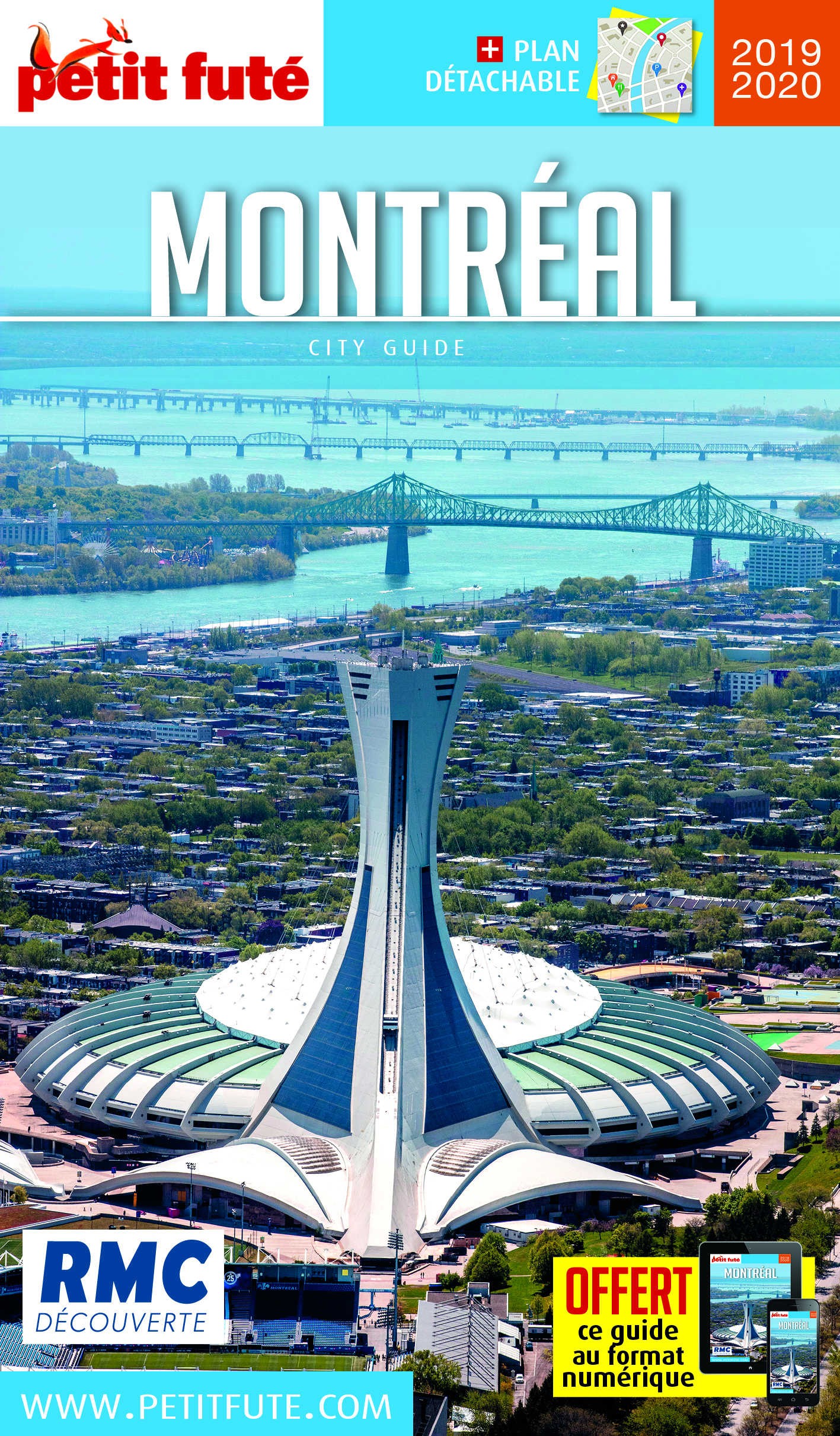 montreal 2019 petit fute + offre num + plan
