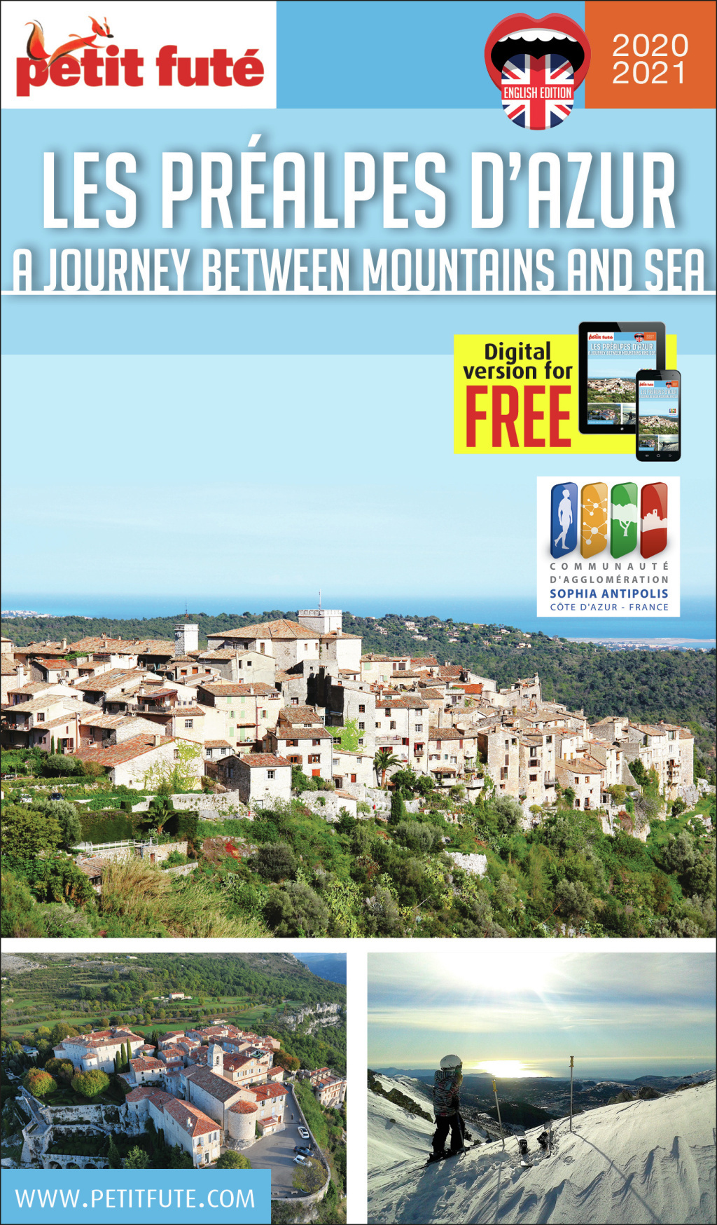 Guide Préalpes D'azur (anglais) 2020/2021 Petit Futé: A journey between mountains and sea