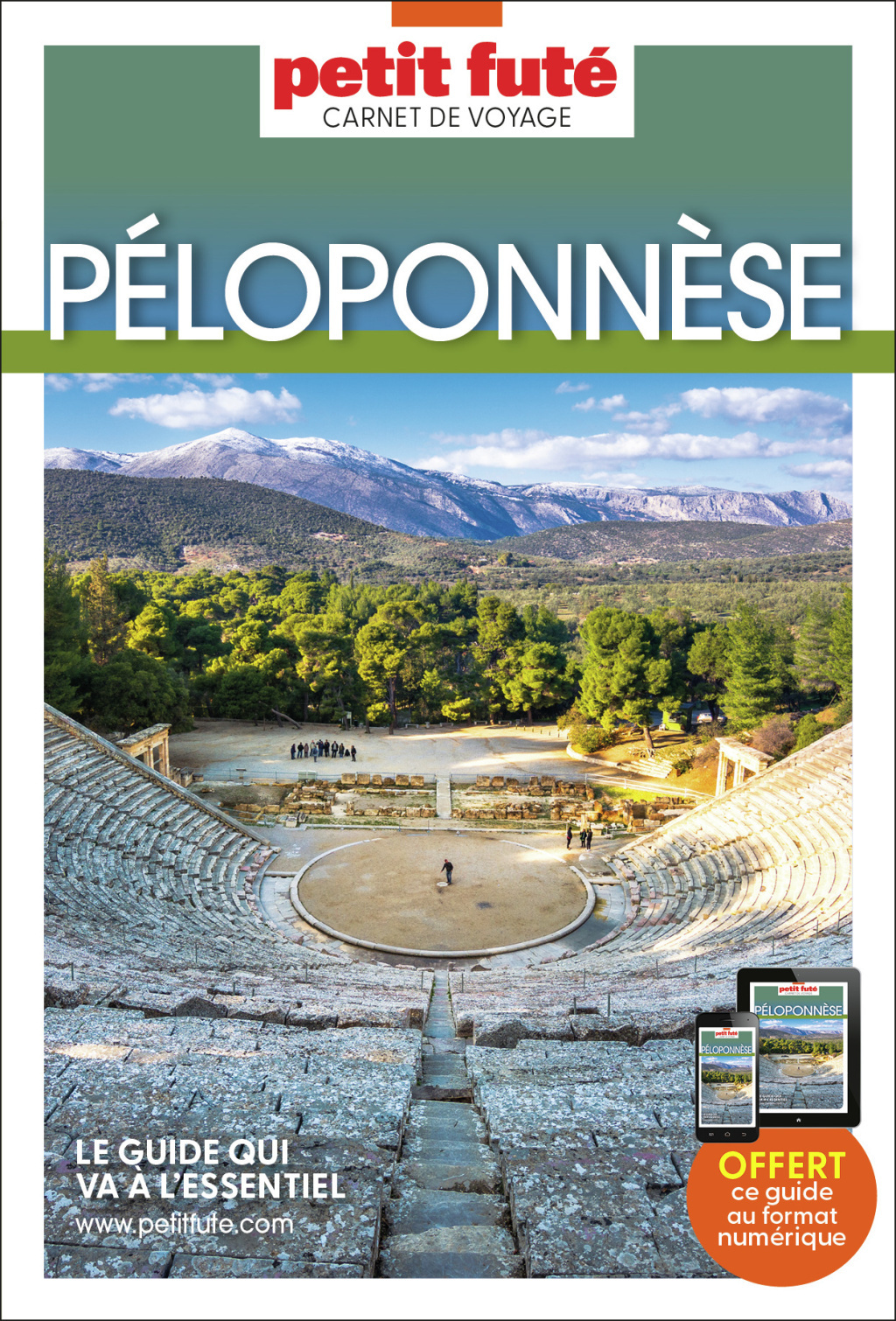 Guide Peloponnèse 2023 Carnet Petit Futé