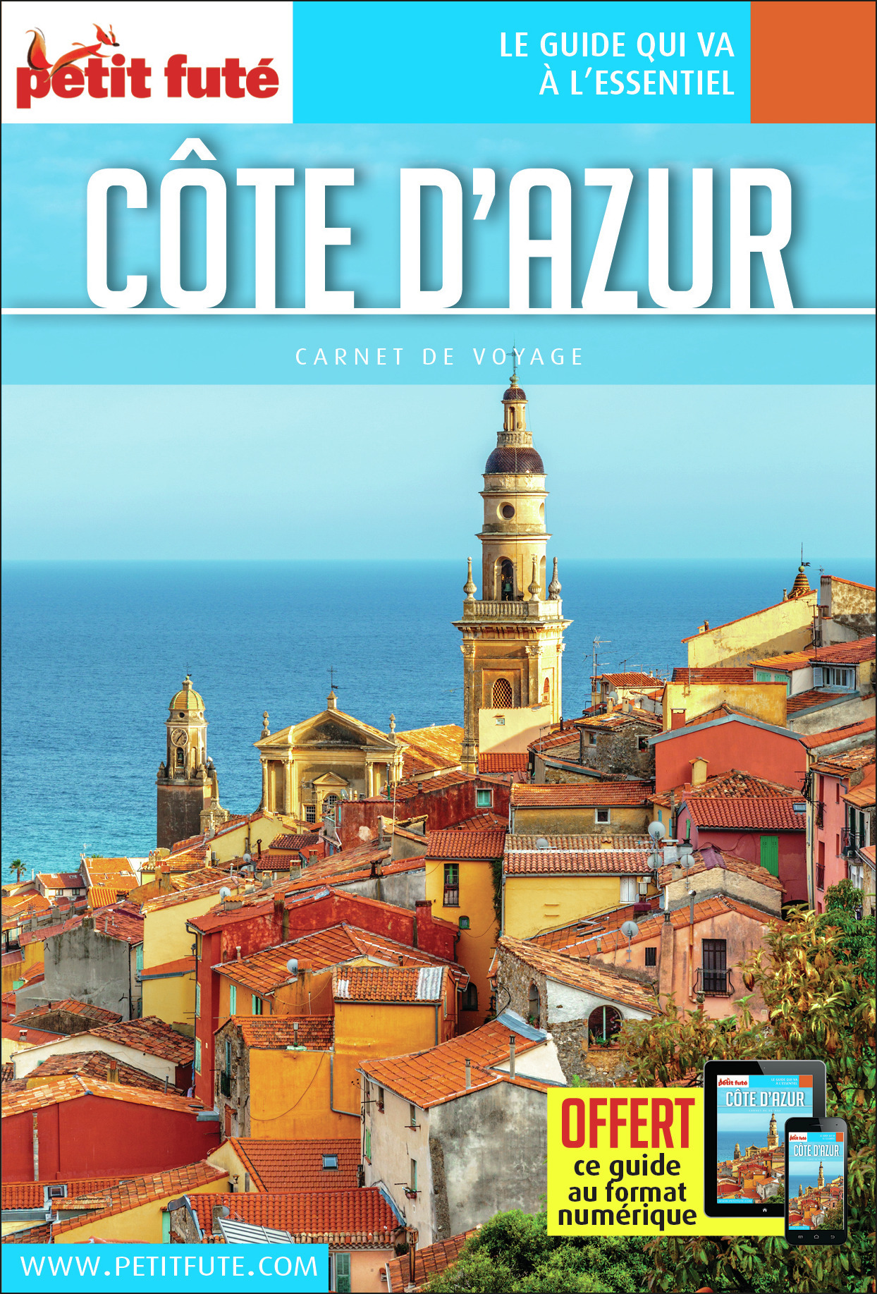 Guide Côte D'azur 2021 Carnet Petit Futé