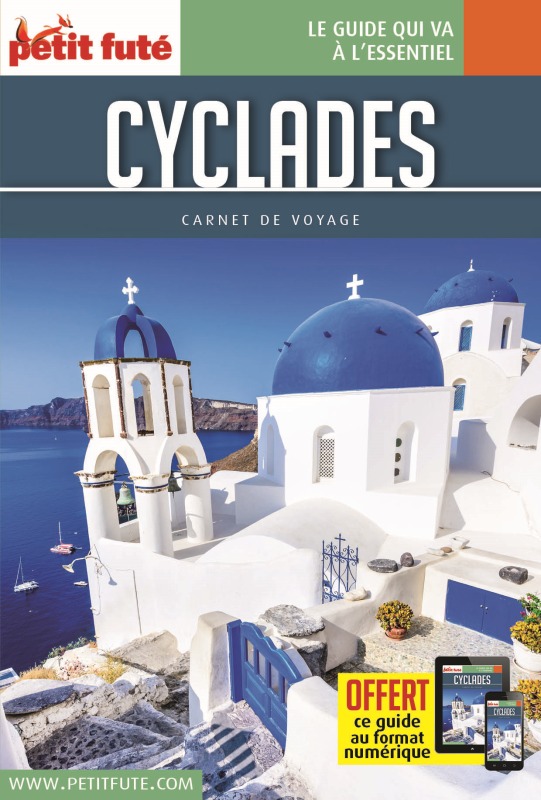 cyclades 2019 carnet petit fute + offre num