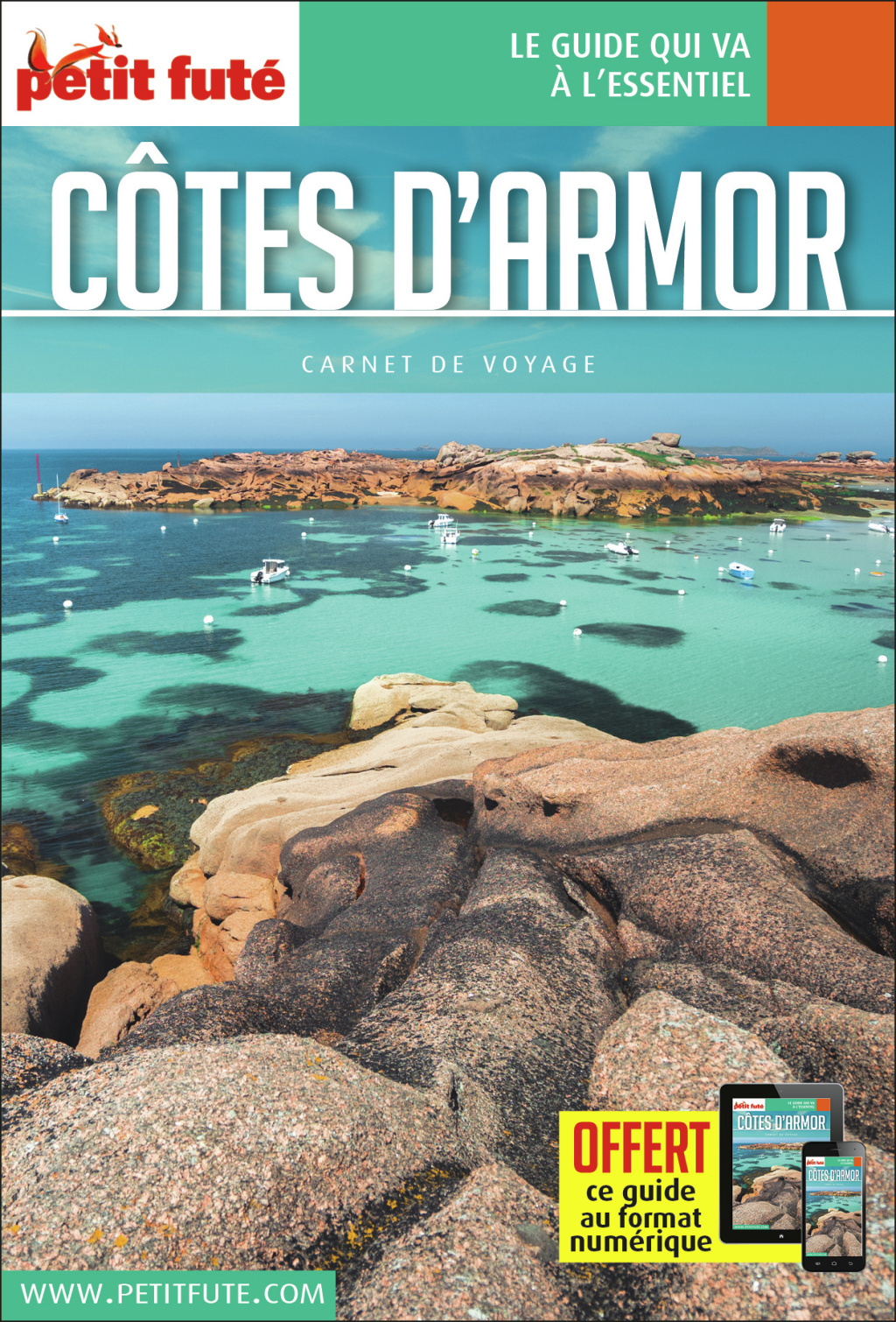 Guide Côtes D'armor 2022 Carnet Petit Futé