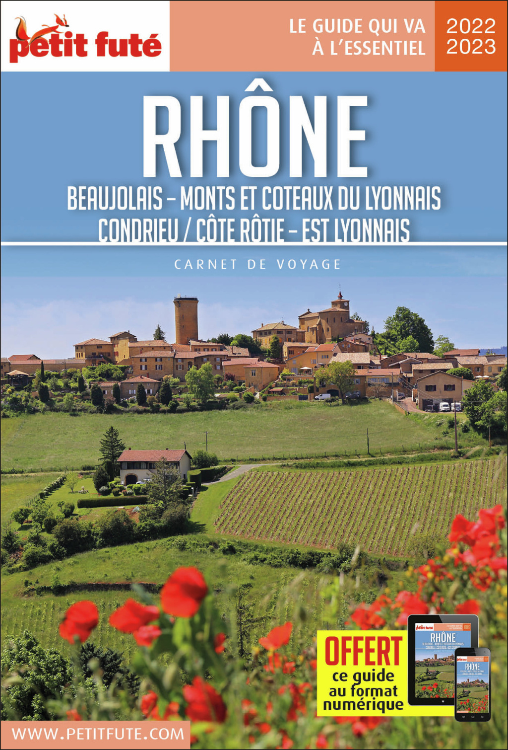 Guide Rhône 2022 Carnet Petit Futé