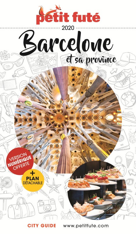 barcelone et province 2020 petit fute + offre num + plan