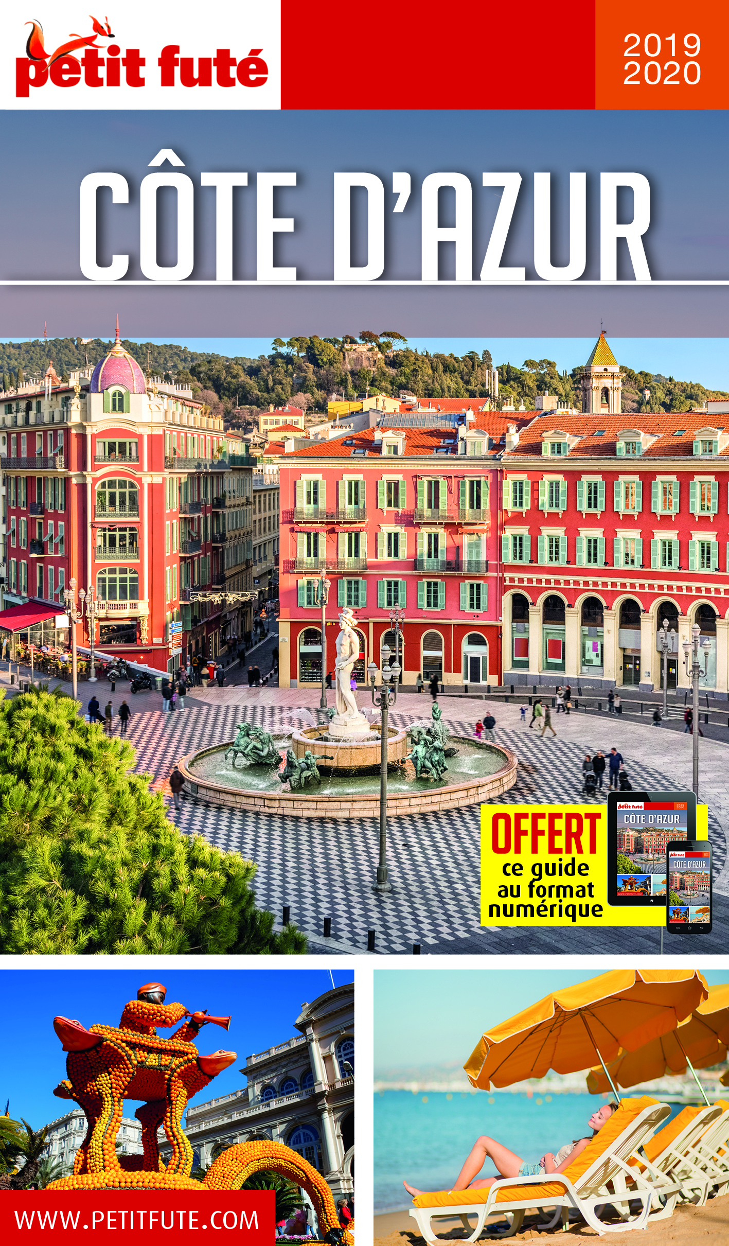 cote d'azur - monaco 2019 petit fute + offre num