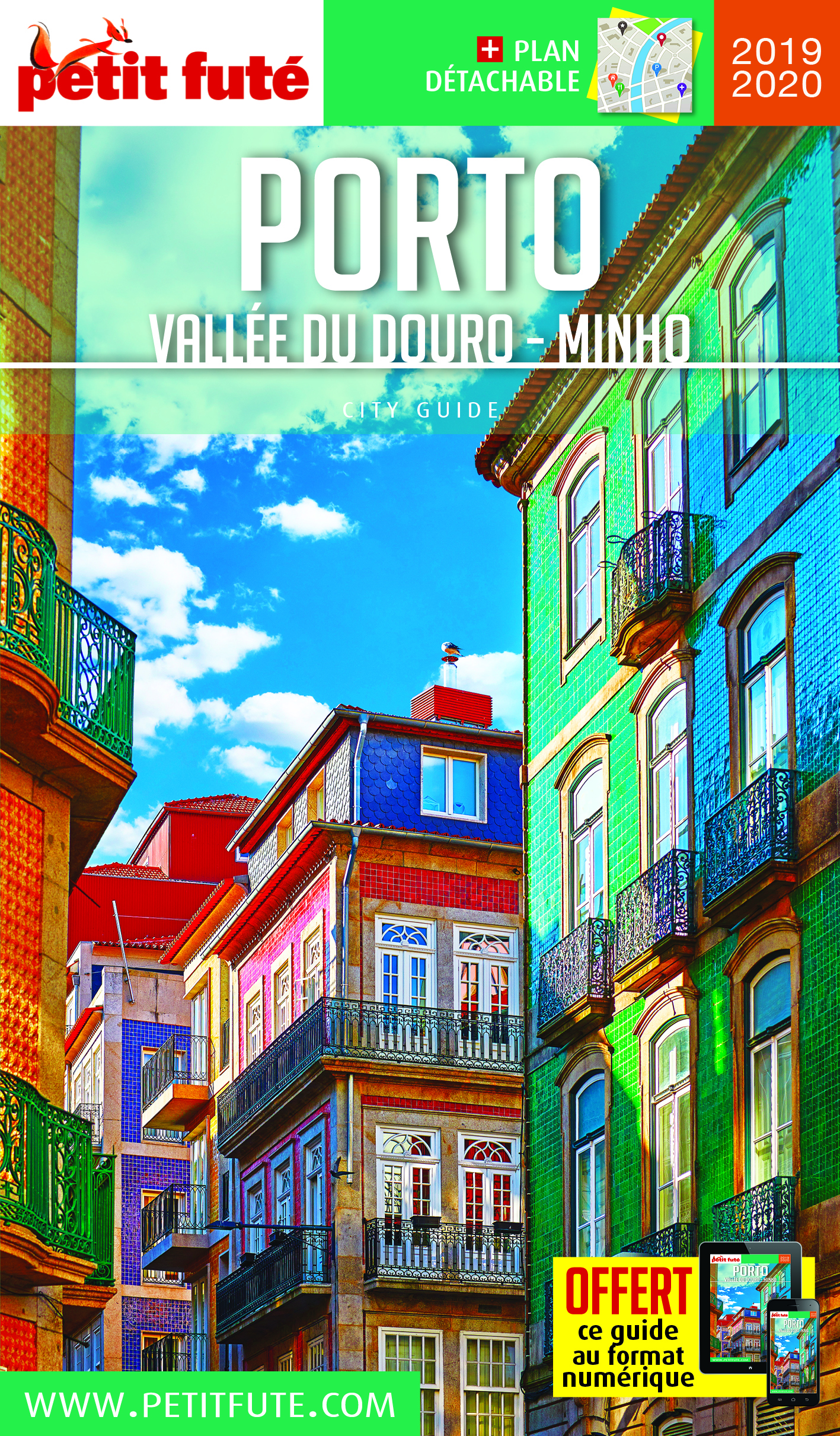 porto vallée du douro - minho 2019 petit fute + offre num + plan