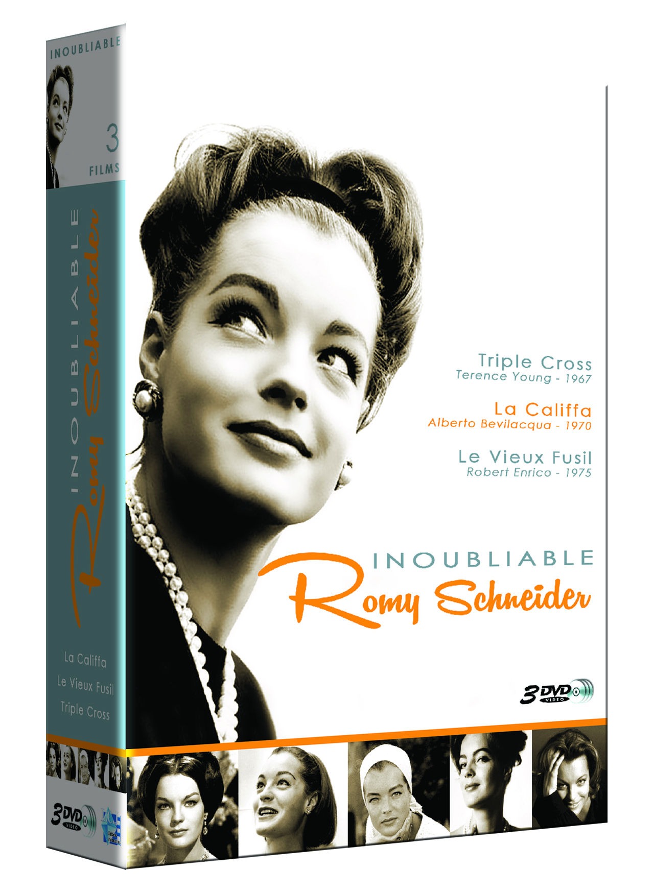 COFFRET INOUBLIABLE ROMY SCHNEIDER - 3 DVD