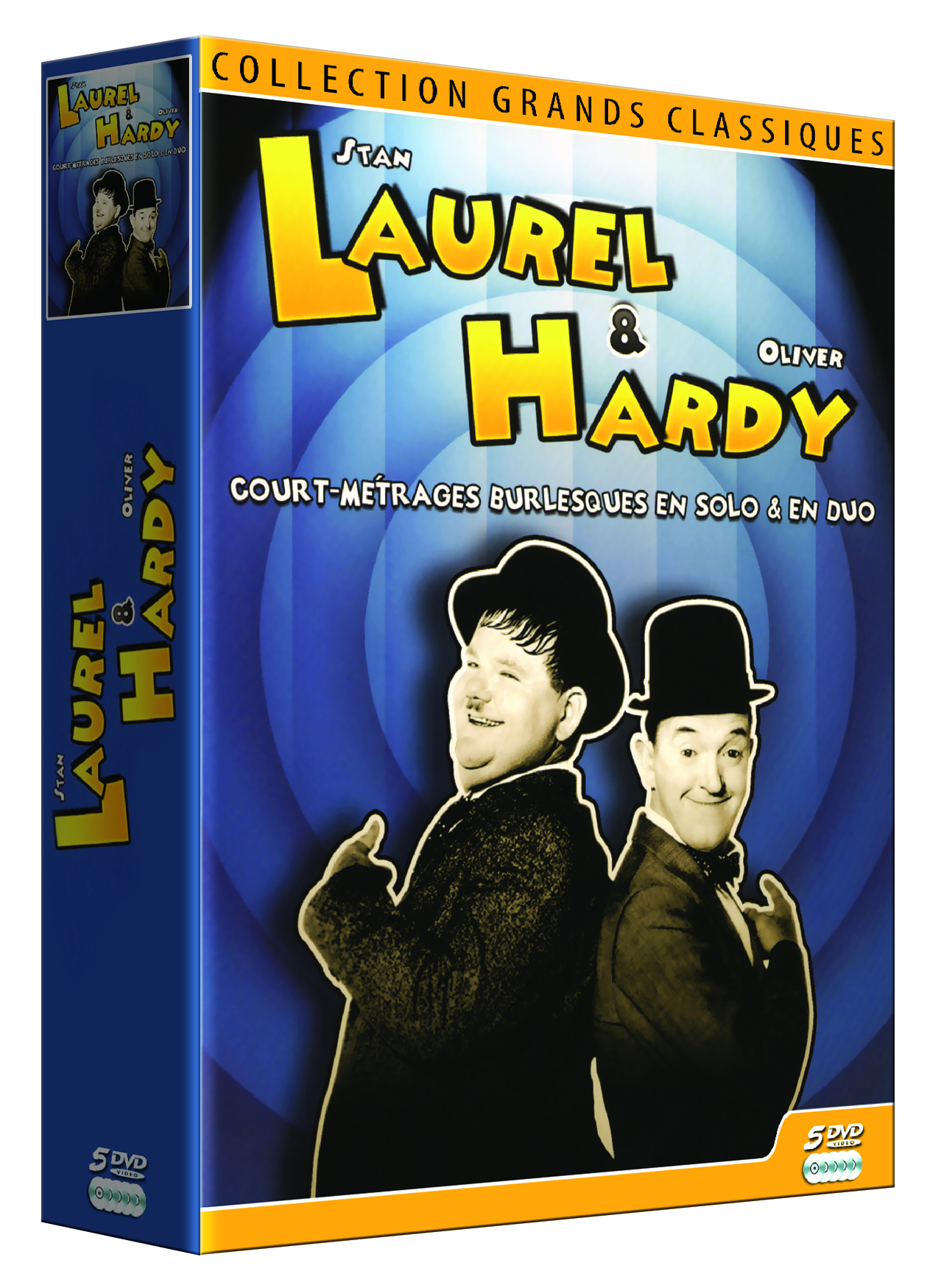 LAUREL & HARDY - 5 DVD