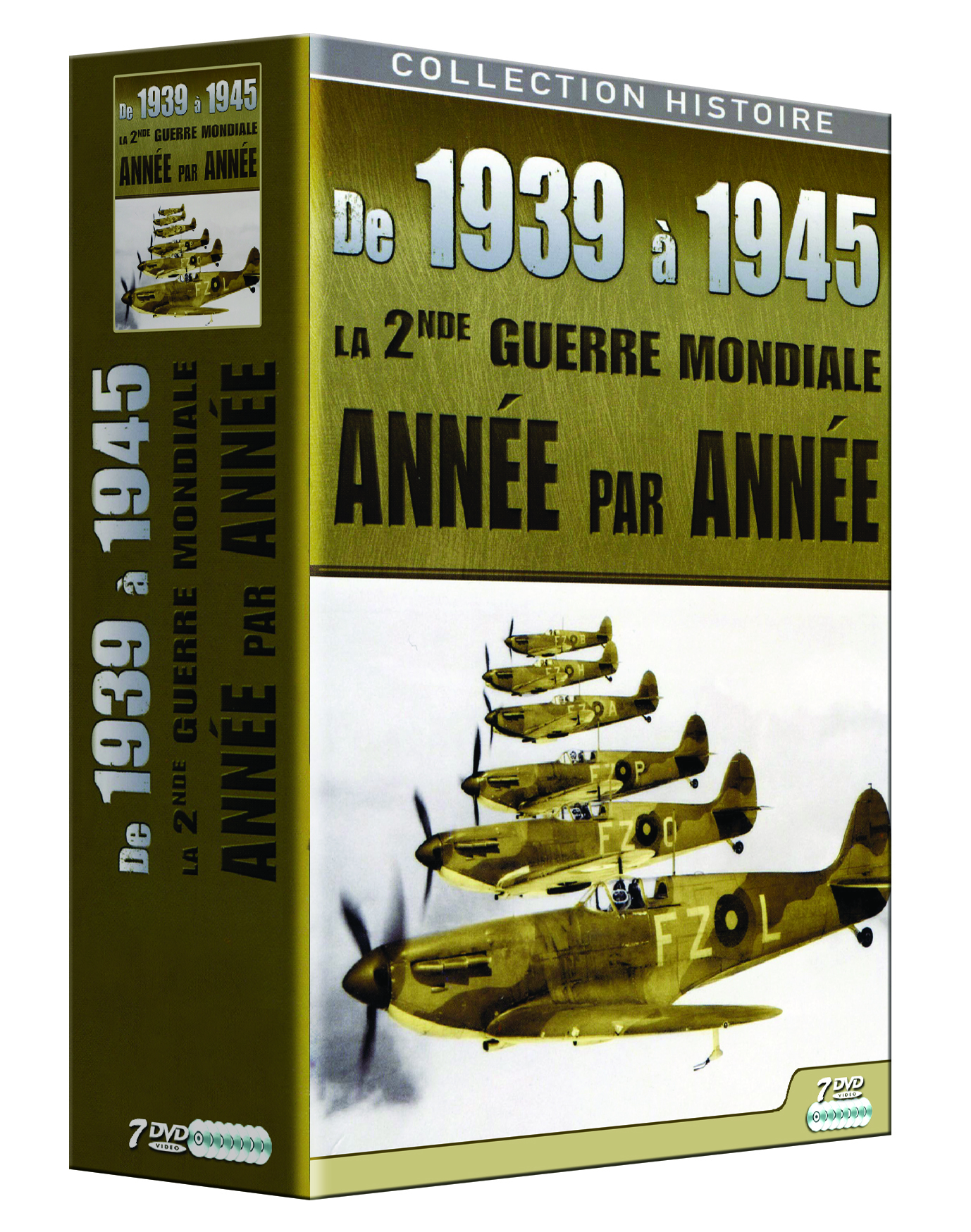 SECONDE GUERRE MONDIALE ANNEE PAR ANNEE - 7 DVD