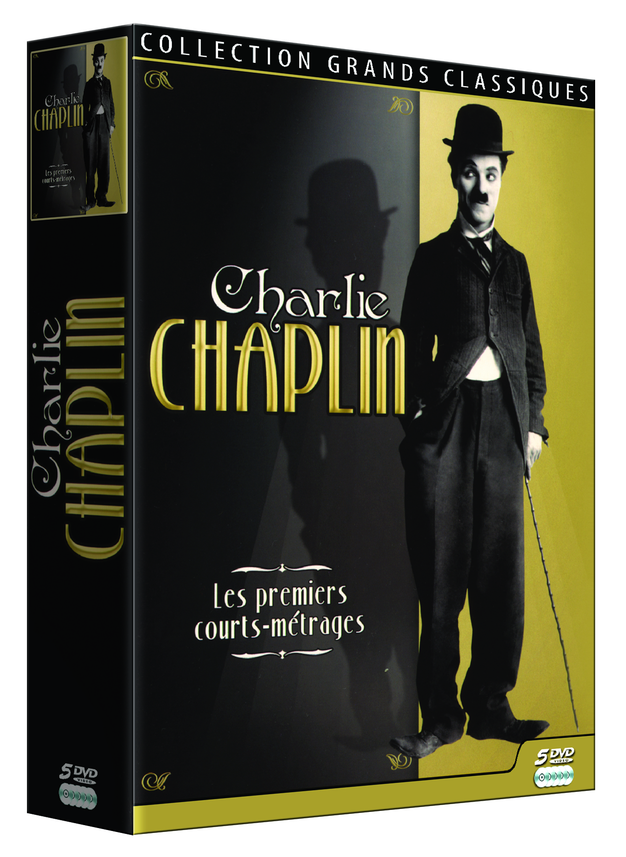 CHARLIE CHAPLIN - 5 DVD