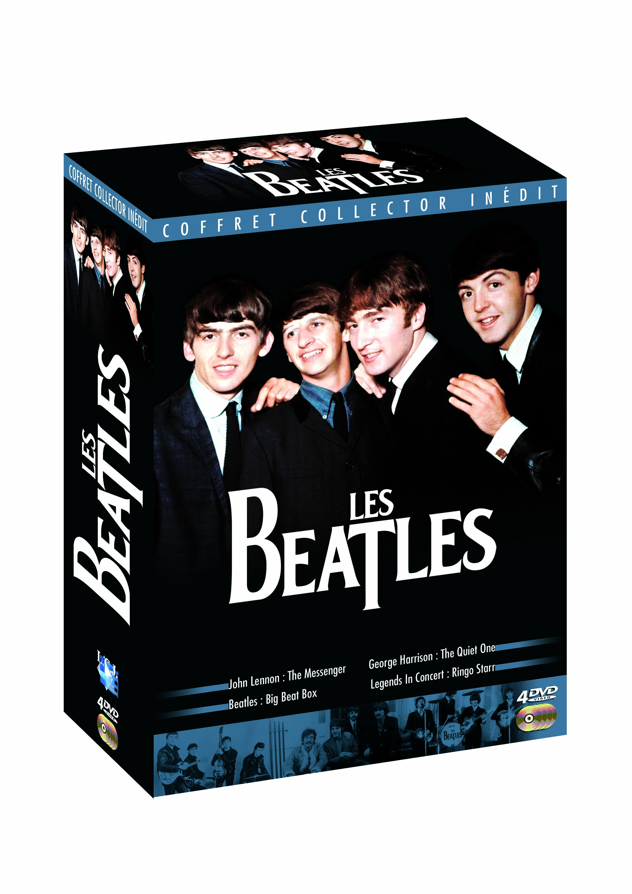 COFFRET LES BEATLES - 4 DVD