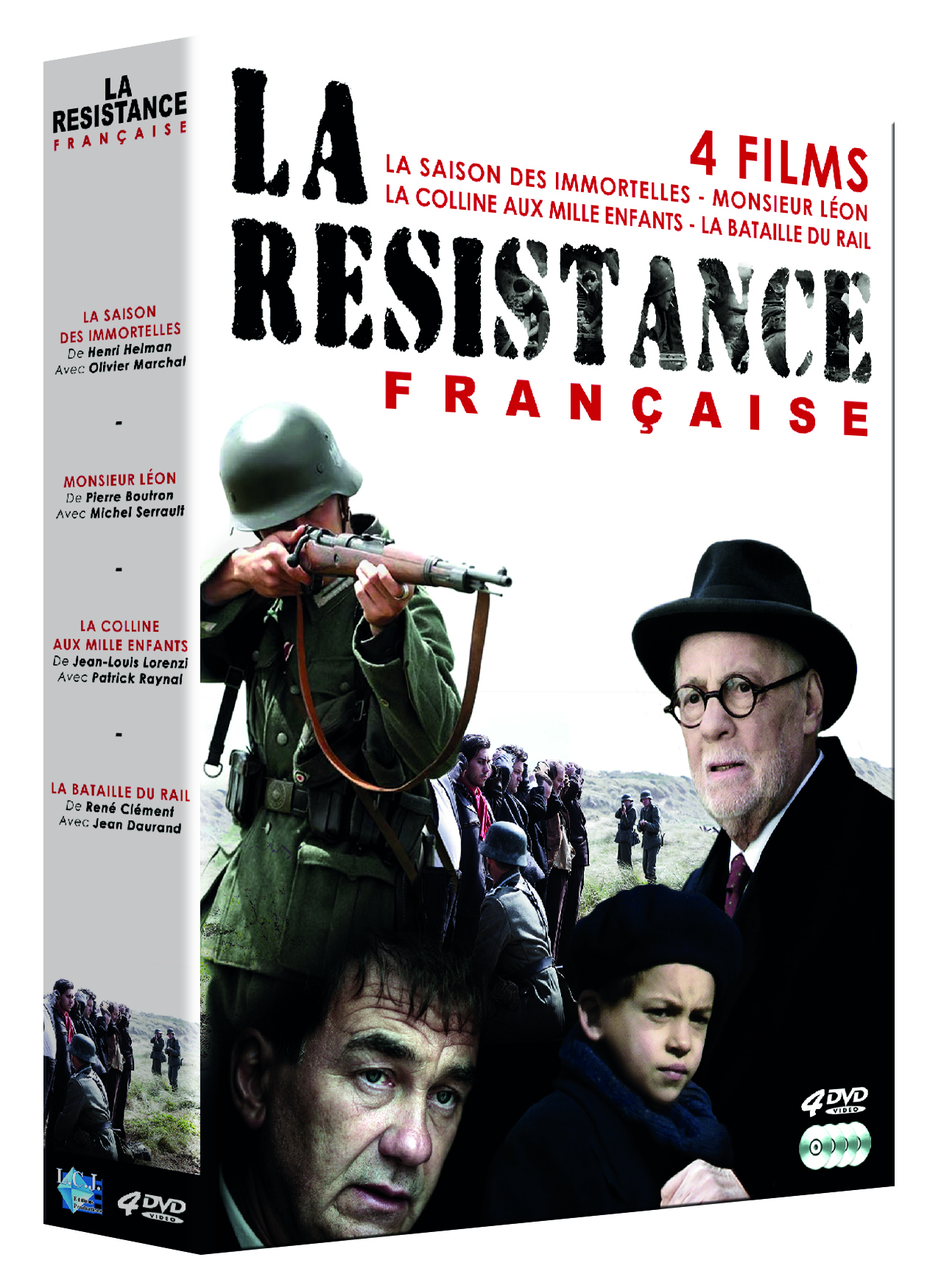 COFFRET RESISTANCE - 4 DVD