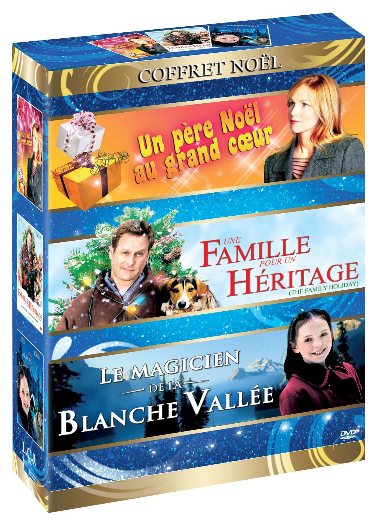 COFFRET NOEL - FILM US - 3 DVD