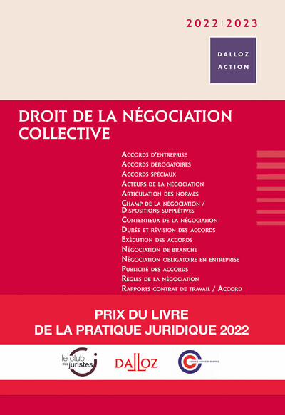 Droit de la négociation collective 2022/2023