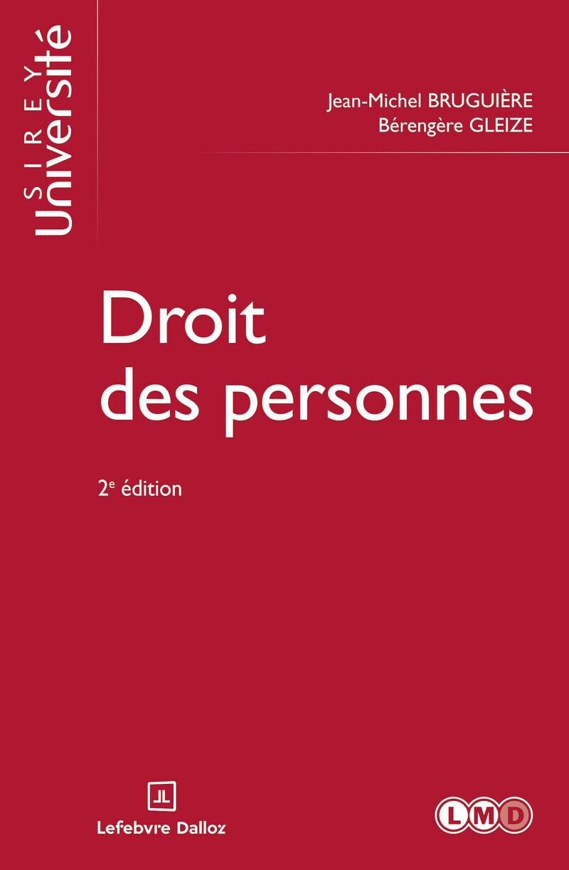 Droit des personnes. 2e éd.