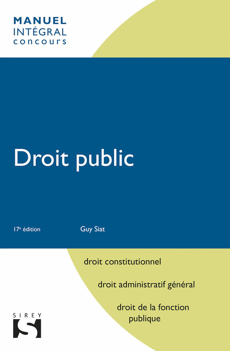 Droit public 17ed