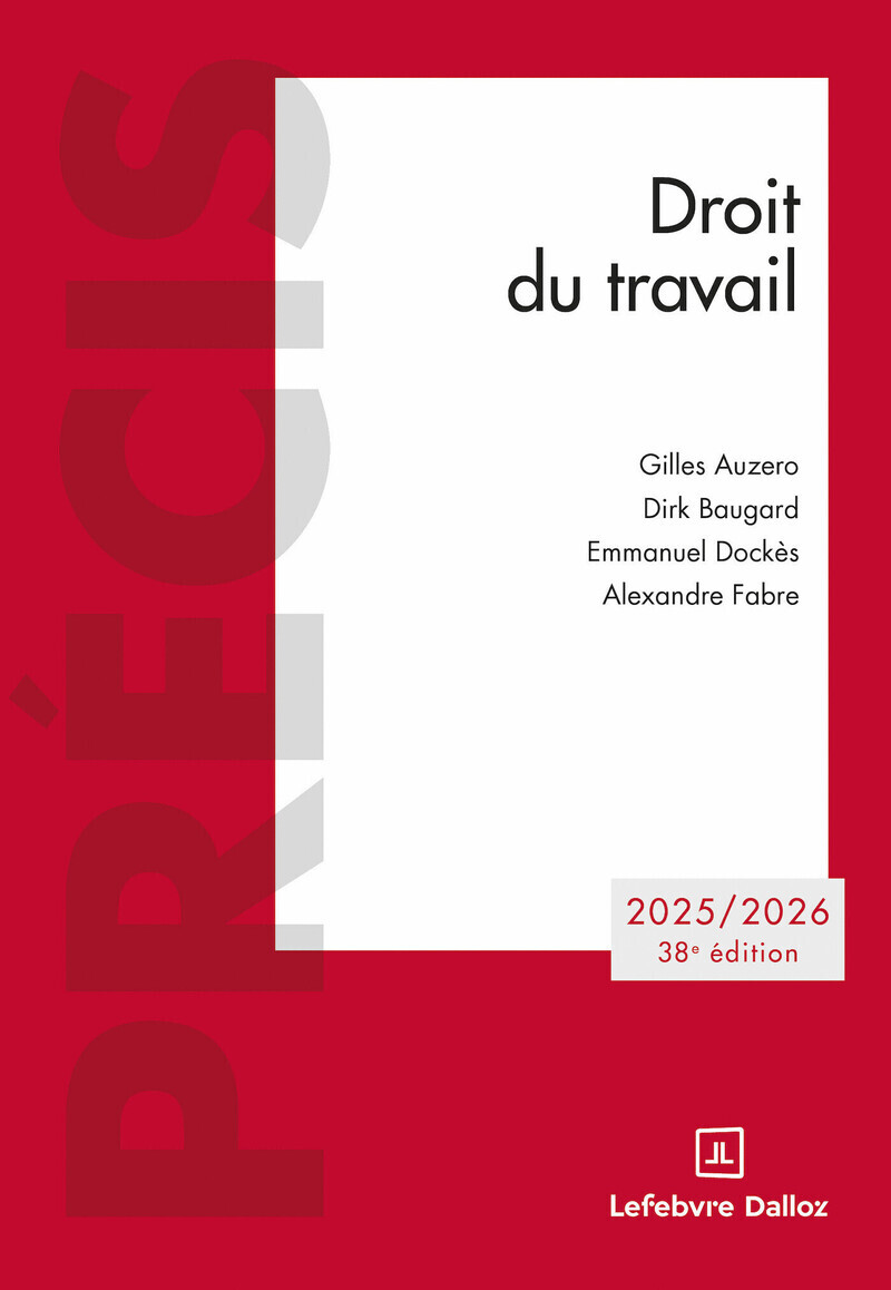 Droit du travail 2026. 38e éd.