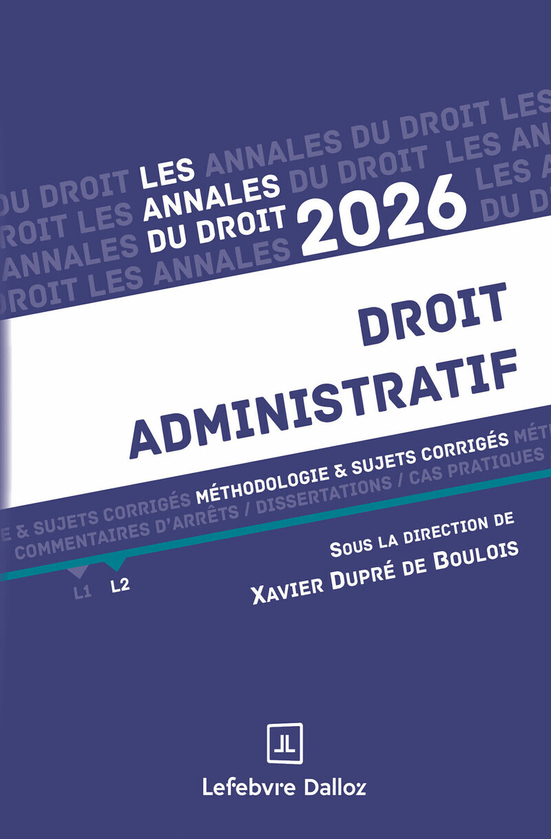 Annales Droit administratif 2026