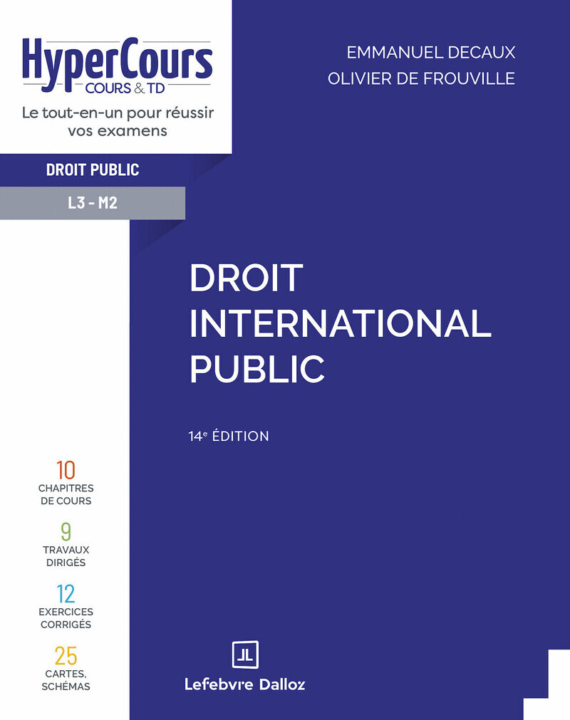 Droit international public. 14e éd.