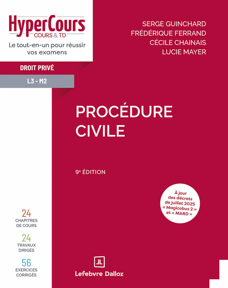 Procédure civile. 9e éd.