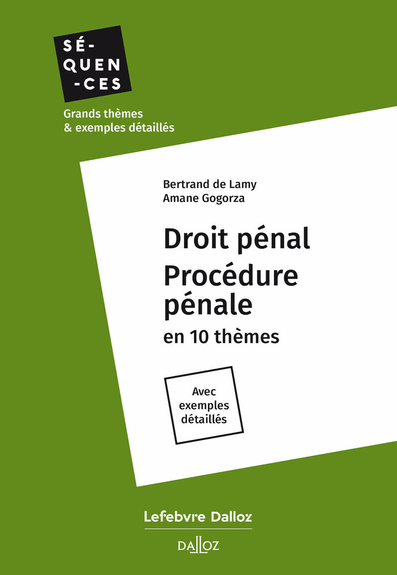 Droit pénal Procédure pénale
