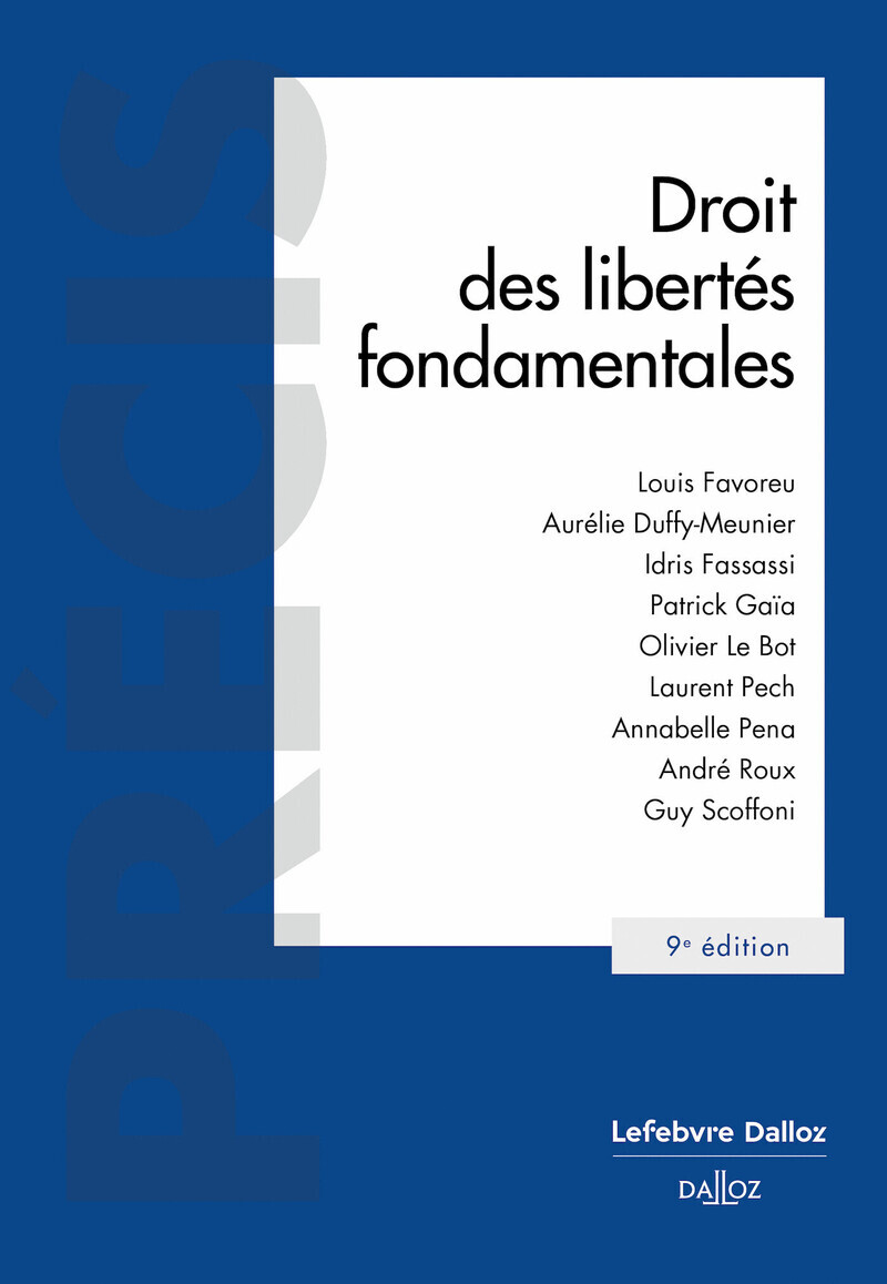 Droit des libertés fondamentales. 9e éd.