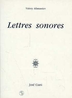 Lettres sonores