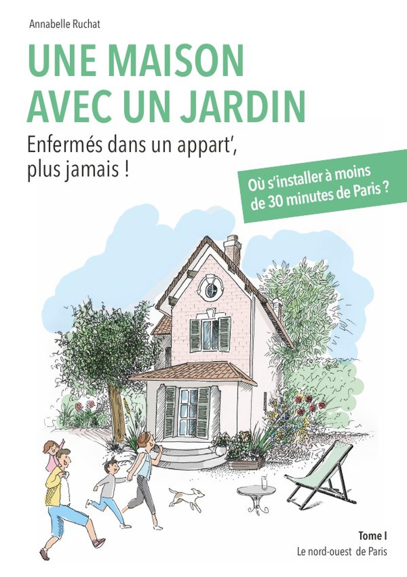 Une maison avec un jardin
