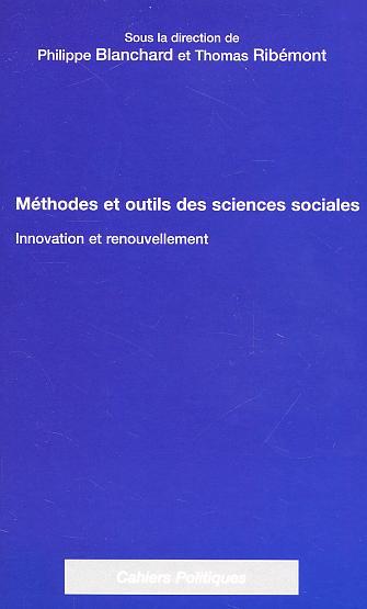 METHODES ET OUTILS DES SCIENCES SOCIALES