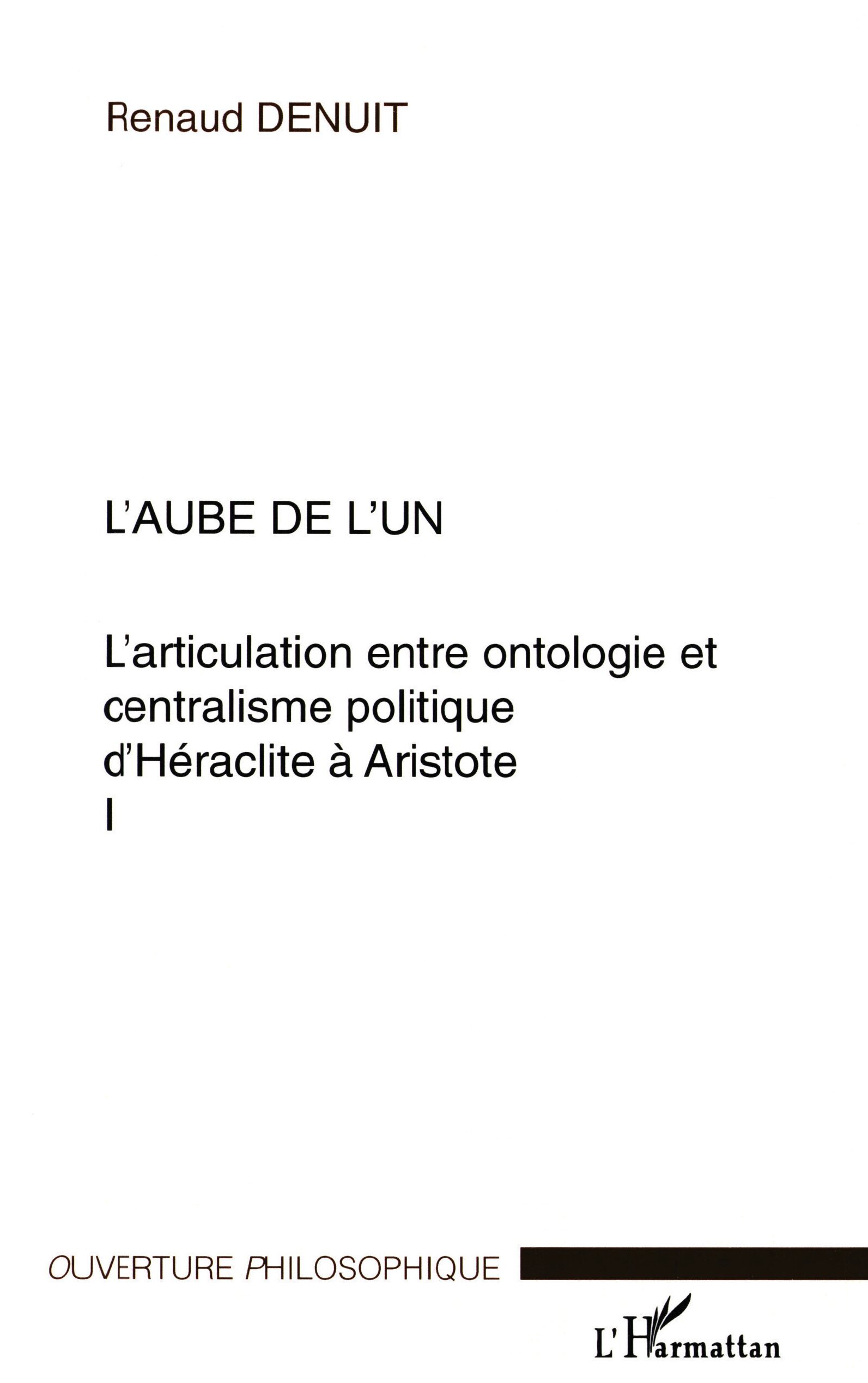 L'AUBE DE L'UN