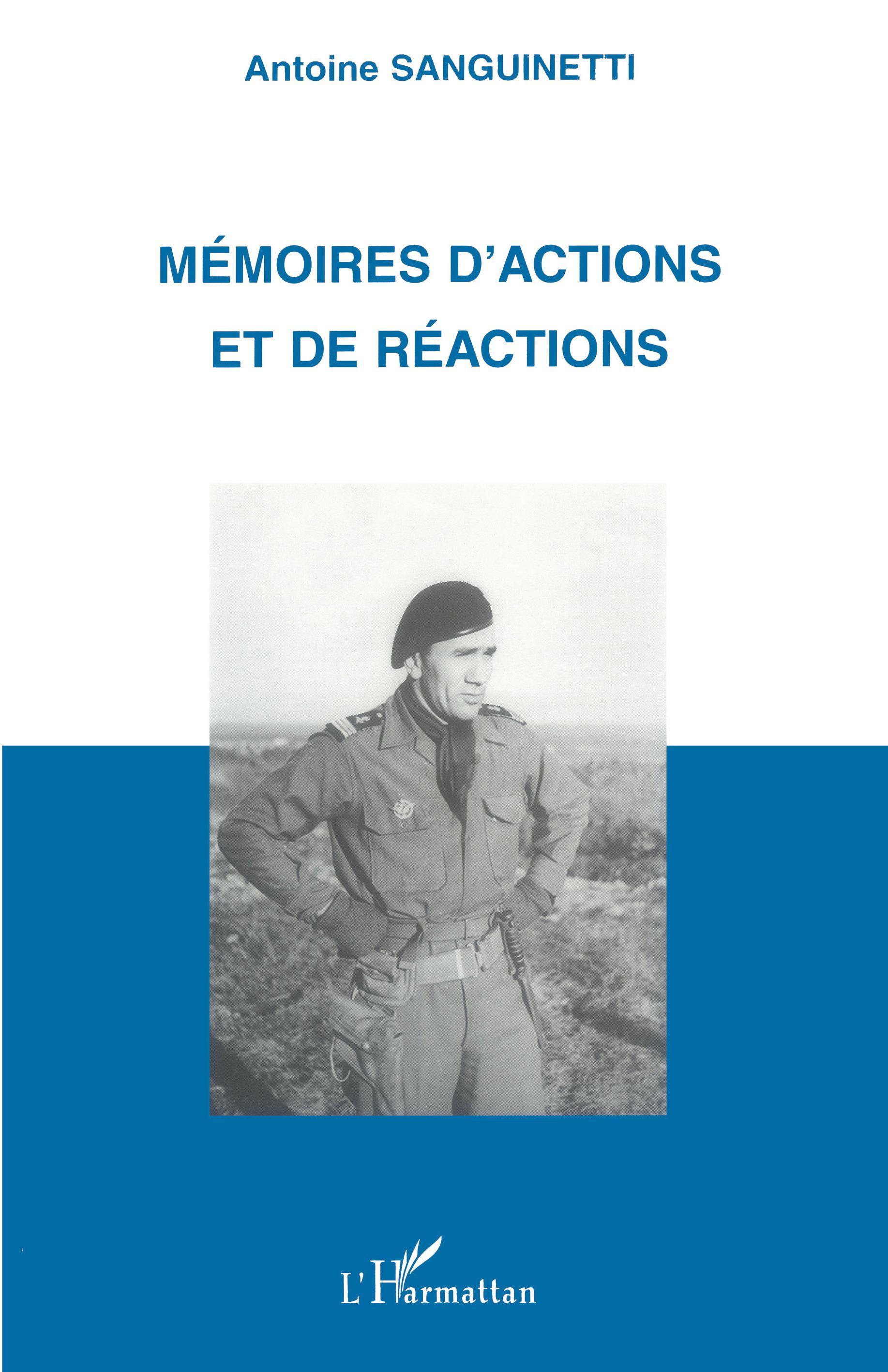 MEMOIRES D'ACTIONS ET DE REACTIONS