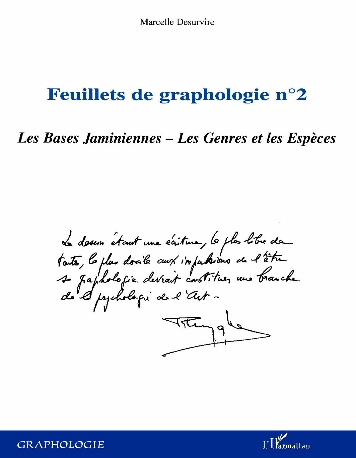 Feuillets de graphologie n°2