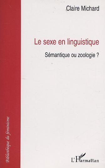 SEXE EN LINGUISTIQUE
